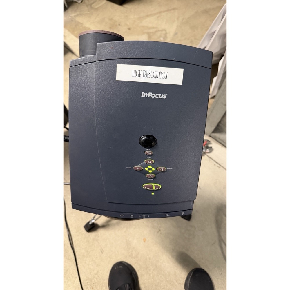 InFocus LP435Z Projector High Resolution Tested Working - Picture 4 of 11